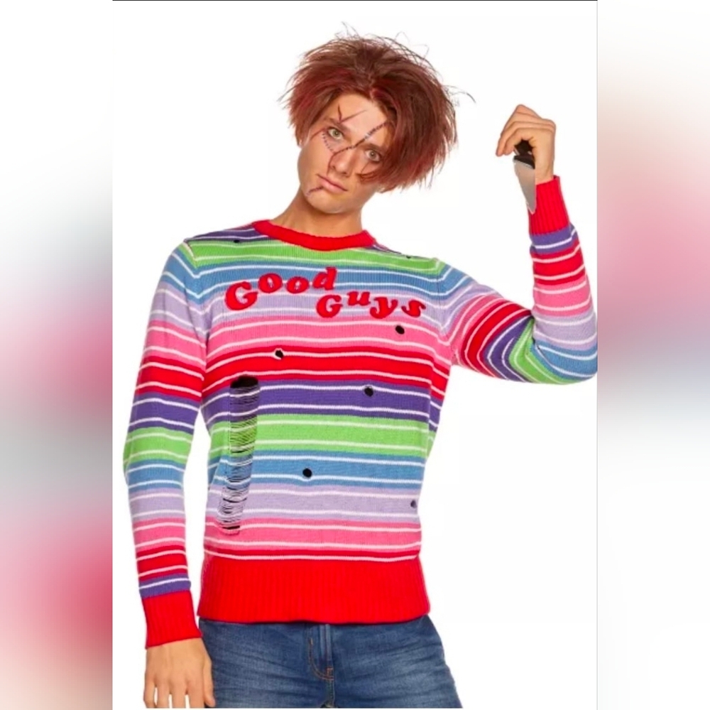 Chucky Good Guys Sweater - Plus Size Unisex - Halloween Costume